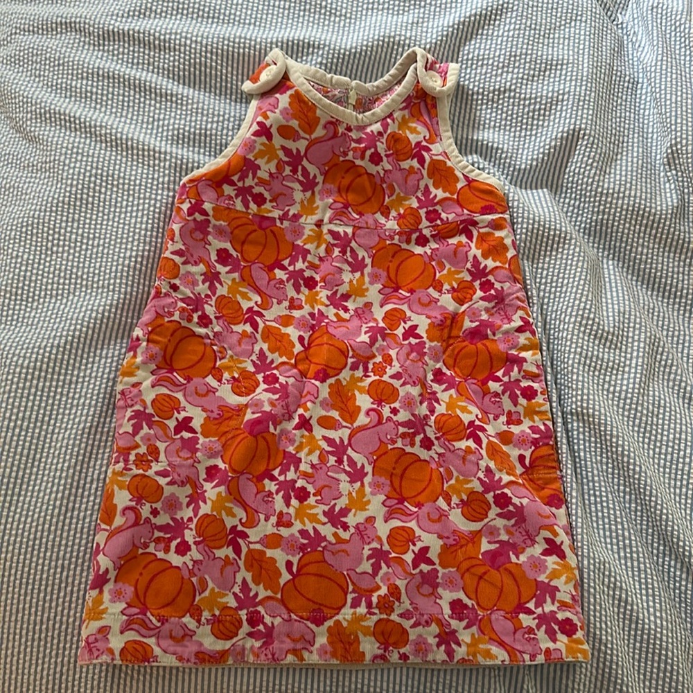 Lilly Pulitzer Fall Corduroy Jumper Dress - Size 4